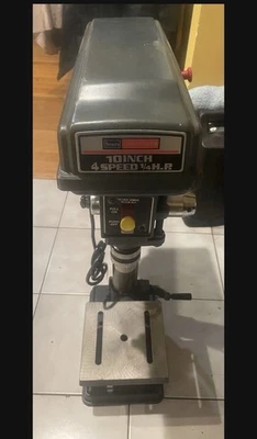 Craftsman 10 Inch 4 Speed 1/4 HP Drill Press - Image 1 of 4