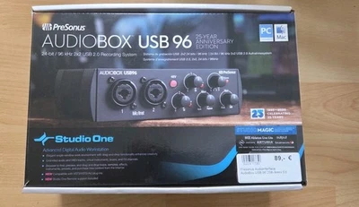 Presonus Audiobox USB 96 25th Anniversary Edition 2-Kanal Audio Interface - Bild 1 von 4