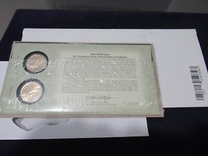 US Mint Sealed 2016 Ronald Reagan Presidential Dollars First Day Cover P/D, 16FC