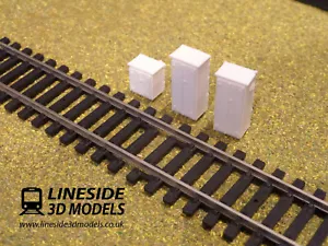 3 x 1:76 Scale OO Gauge Lineside Relay Signaling Electrical Cabinets (LS1001) - Picture 1 of 4