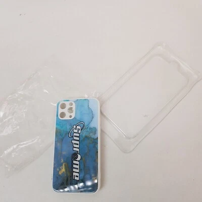 Supreme For iPhone 11 Pro ,Xs,X Protective Phone Case Apple Genuine Blue - Image 1 of 4