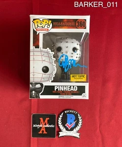 Clive Barker signierter Pinhead heißes Thema exklusiv Funko Pop #360 Beckett COA - Bild 1 von 6