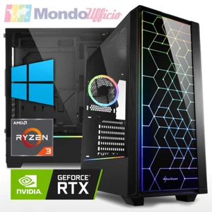 PC Gaming AMD RYZEN 3 4100 - Ram 16 GB - SSD M.2 1 TB - 2 TB - nVidia RTX 3060 - Foto 1 di 1