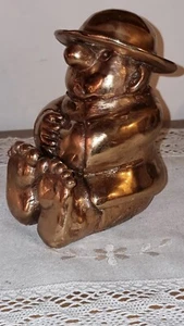 Gottfried Kumpf Asozialer V Bronze Version Gold - Bild 1 von 14