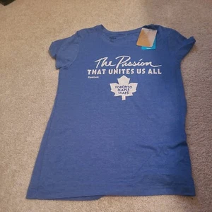 Nice Reebok Toronto Maple Leafs Womens Size L T Shirt. NWT - Picture 1 of 3