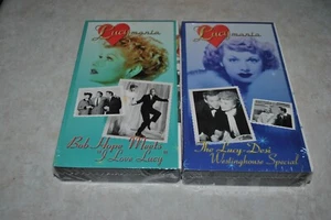 NEW LUCY MANIA VHS S/2 BOB HOPE MEETS " I love Lucy" +Lucy-Desi Westinghouse Spe - Picture 1 of 1