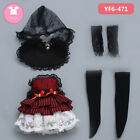 New Lace Dress Clothes Hair Shoes For 1/6 Bjd Doll Fairyland Littlefee Sarang A