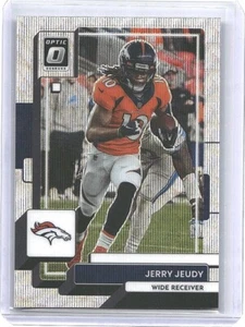 Jerry Jeudy 2022 Donruss Optic #61 Premium Silver Wave Prizm /300 Broncos - Picture 1 of 2