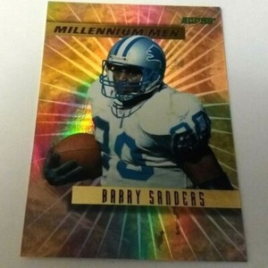 1999 SCORE MILLENIUM MEN BARRY SANDERS RICKY WILLIAMS RARE INSERT LONGHORNS 