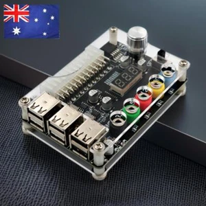 24Pin Power Module Adapter Connector 6 Ports ATX Power Adapter Board USB 2.0 - Afbeelding 1 van 10