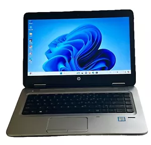 HP ProBook 640 G2 Laptop Core i5 6th Gen 2.5GHz 256GB SSD 16GB WINDOWS 11 OFFICE - Picture 1 of 8