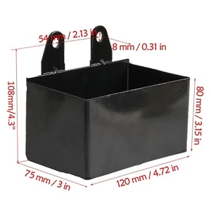 Battery Case Holder Box Storage For 12v YTX4L-BS Battery Pit Dirt Bike SSR CRF - Picture 1 of 6