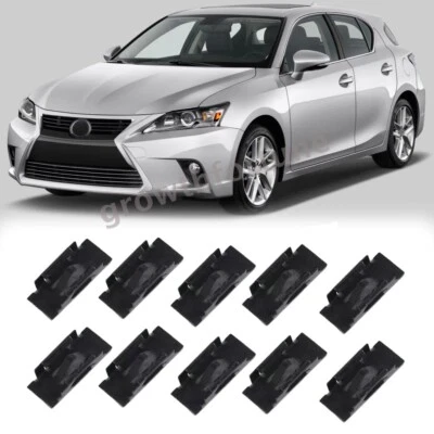 10Pcs For Toyota Camry Corolla Lexus Scion Car Roof Drip Molding Retainer Clip - Image 1 of 4