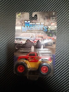 Muscle Machines Bearfoot Monster Truck 2003 Diecast 1:72 Scale - Picture 1 of 4