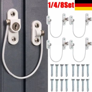 8 x Kindersicherung Schubladensicherung Schrankschloss Baby Kinder Schutz Safe - Bild 1 von 15