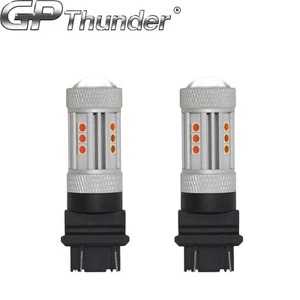 2X 1200 Lumens 3157 3057 3457 High Power LED Turn Signal Tail Lights Bulbs Amber - Picture 1 of 5