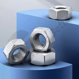  M5 M6 M8 M10 Left-handed hexagon nuts Galvanized steel Left-handed Hex Nuts - Picture 1 of 6