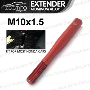 Red M10x1.5 Shift Knob Extension for Gear Shifter Lever JDM Extender FOR Honda - Bild 1 von 6