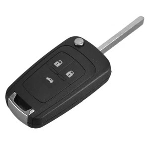 3Buttons Folding Flip Remote Key Case Shell Cover Fit For Opel VAUXHALL Acc - Picture 1 of 5