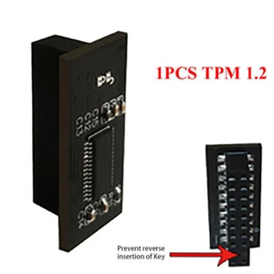 TPM 1.2 Trusted Platform Module 20pin For ASUS MSI ASROCK LPC 20-Pin Motherboard - Afbeelding 1 van 8