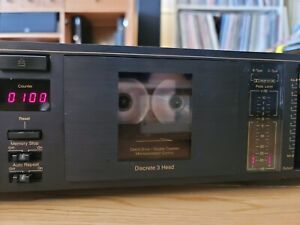 Vintage Nakamichi BX-300E (BX-300) Audiophile 3-Head Cassette Tape Deck 120v/60h