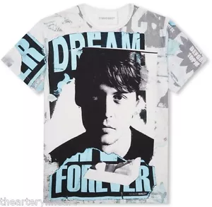 DAVID BAILEY x The Bleach Room 'Johnny Depp' 2014 Designer Art T-Shirt S **NEW** - Picture 1 of 12