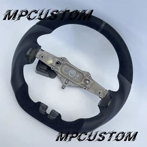 Black Alcantara Steering Wheel fit For Jeep Wrangler Patriot Compass 2011 - 2017 - Picture 1 of 5
