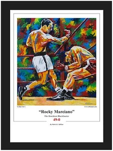 Boxing Rocky Marciano Limited Edition Print By Killian Art - Picture 1 of 1