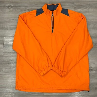 Chaqueta de golf cortavientos PGA TOUR para hombre XL naranja Foto 1 de 4