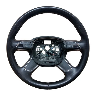 Manubrio Volante Sterzo Multifunzione In Pelle Audi A6 4G C7 4G8 2010 2018 Foto 1 de 4