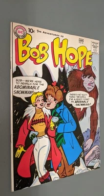 The Adventures of Bob Hope #54 DC 1959 Abominable muñeco de nieve GGA Good Girl Art! Foto 1 de 4