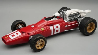 MODELLINO AUTO STATICO TECNOMODEL FERRARI 312 F1-67 BANDINI MONACO GP 1967 1/18 - Immagine 1 di 4