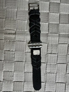 Apple Watch Hermès - 46mm Noir/Gris Bridon Single Tour. TYLKO WSTĄŻKA - Zdjęcie 1 z 7