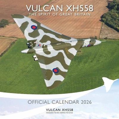 CAROUSEL WORLDWIDE Vulcan XH558, The Spirit of Great Britain Calendar 2026 - Transport