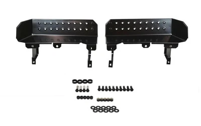 Kentrol 50432 Side Steps Pair Black Powder Coated Stainless for Jeep CJ7/YJ Foto 1 de 4