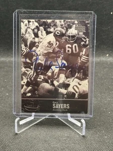 GALE SAYERS 1997 UPPER DECK LEGENDS #AL-10 AUTOGRAPH AUTO CHICAGO BEARS HOF - Bild 1 von 7