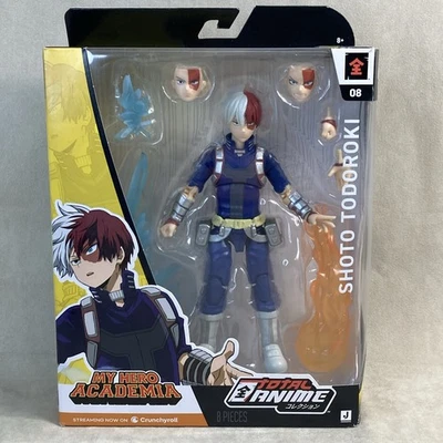 New In Package Jazwares Total Anime My Hero Academia SHOTO TODOROKI Figure. - Image 1 of 4