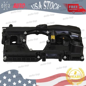 OEM 11128645888 Engine Valve Cover w/ Gasket For BMW N46 1.8 2.0 L E90 E60 ... - Picture 1 of 16