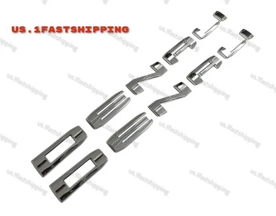 2 ORIGINAL DENALI LETTERS FOR GMC YUKON DOOR RIGHT LEFT METAL EMBLEM 2022-2024 - Image 1 of 4