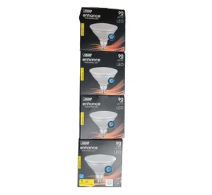 4-PACK Feit Electric 90-W PAR38 Bright White Outdoor LED Light Bulbs - Picture 1 of 3