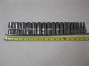 T&E Tools 3/8" Antrieb, 18-teiliges metrisches Steckschlüsselsatz metrisch - Bild 1 von 6