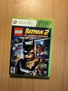 Xbox 360 Video Game LEGO BATMAN 2 DC SUPER HEROES TESTED WORKS - Picture 1 of 3