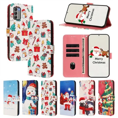 For Nokia G400 G20 C300 G42 G21 C22 C32 C12 G22 Painted Wallet Case Phone Cover - Image 1 of 4
