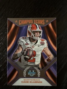 Cade Klubnik - 2024 Bowman University Chrome  - Campus Icons CI-18 - Picture 1 of 2