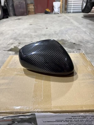 Tapa de espejo de carbono Maserati Ghibli lado derecho DX 2014-2020 original OEM Foto 1 de 4
