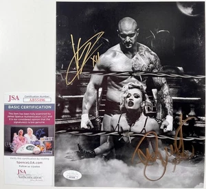 Scarlett Bordeaux & Karrion Kross Signed WWE NXT 8x10 Photo Autograph JSA COA - Picture 1 of 5