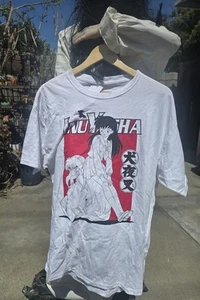 Inuyasha Kagome Anime Manga Tv Cartoon Retro 90s T Shirt Size L Large - Picture 1 of 3