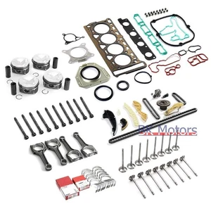 Engine Rebuild Pistons Conrods Set For Audi VW Skoda Seat 2.0 TSI Gen2 CCZ CDN - Picture 1 of 10