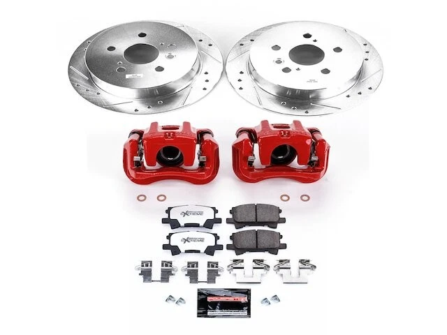 Kit de pastillas de freno trasero y rotor 45TFKH88 para Toyota Highlander 2004 2005 2006 2007 Foto 1 de 1