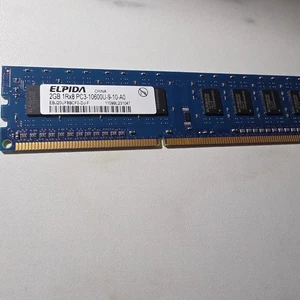 Elpida EBJ20UF8BCF0-DJ-F PC3-10600U-9-10-A0 2GB Memory RAM DDR3-1333MHz - Picture 1 of 1